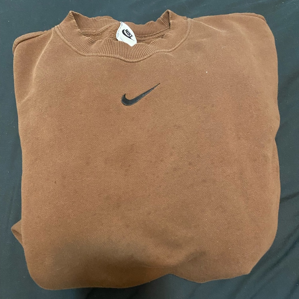 Nike Phoenix Oversize Brown Crewneck